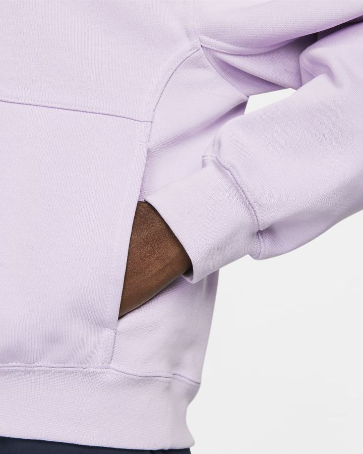 Sudadera Con Capucha Nike Court Fleece Tennis Mujer Moradas | WVNAZ-3147