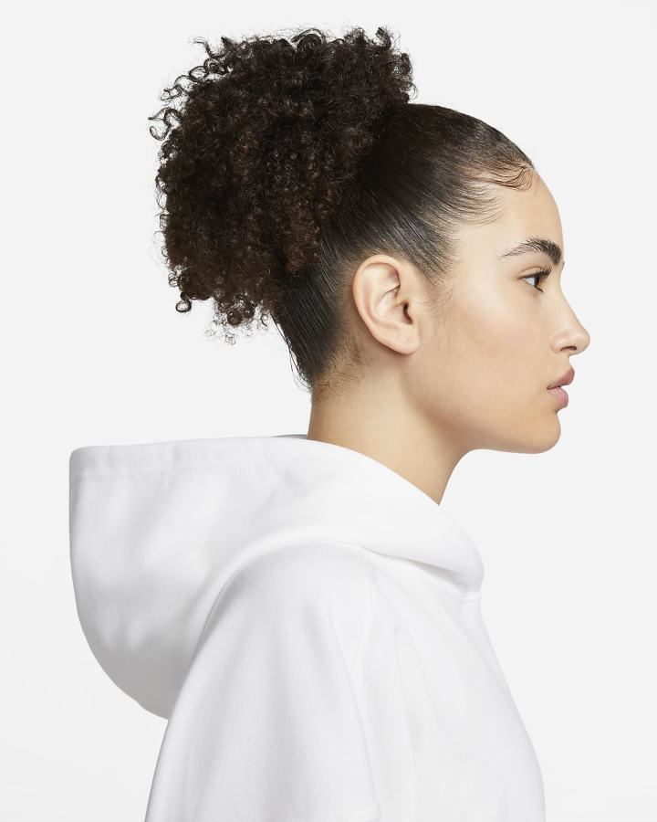 Sudadera Con Capucha Nike Court Fleece Tennis Mujer Blancas | YNDUW-3026