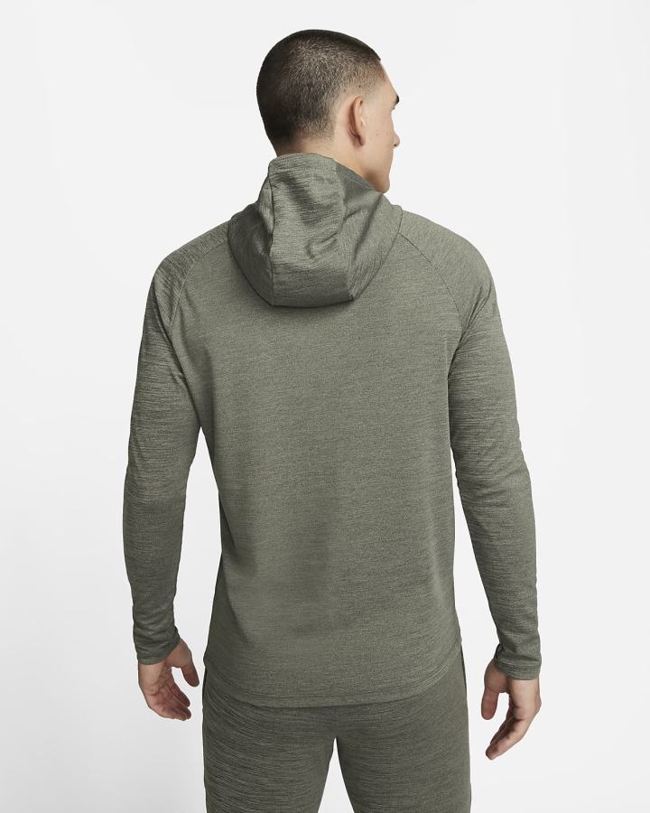 Sudadera Con Capucha Nike Dri-FIT Academy Soccer Hombre Kaki Blancas | UEXJK-3728