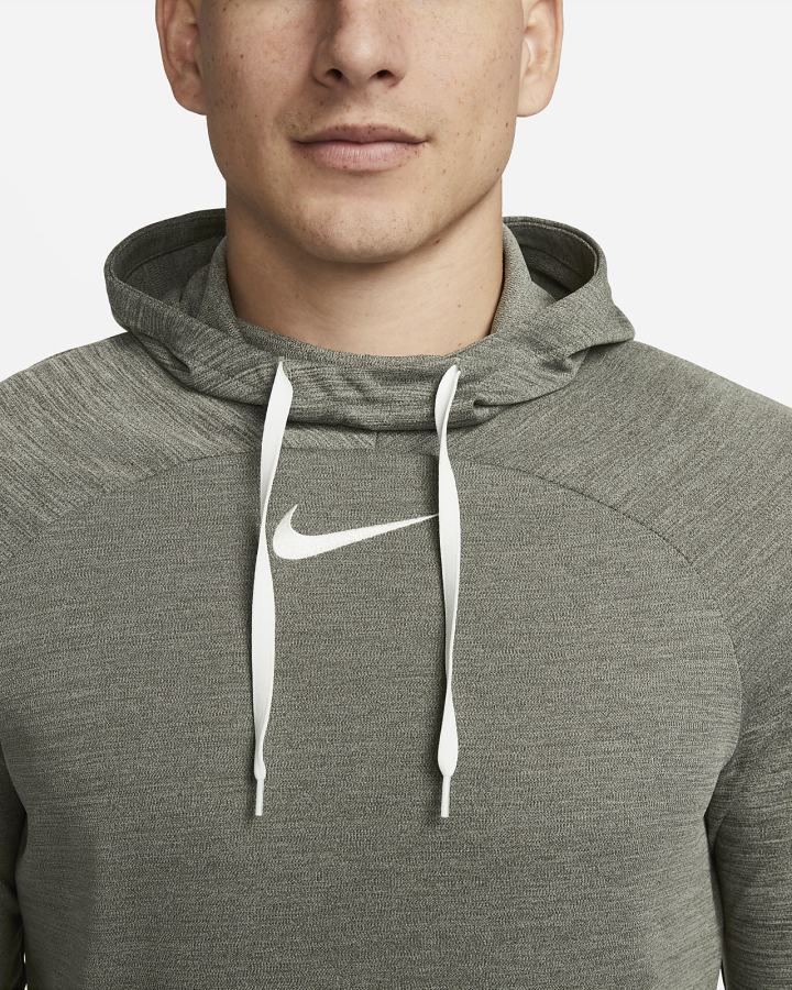 Sudadera Con Capucha Nike Dri-FIT Academy Soccer Hombre Kaki Blancas | UEXJK-3728