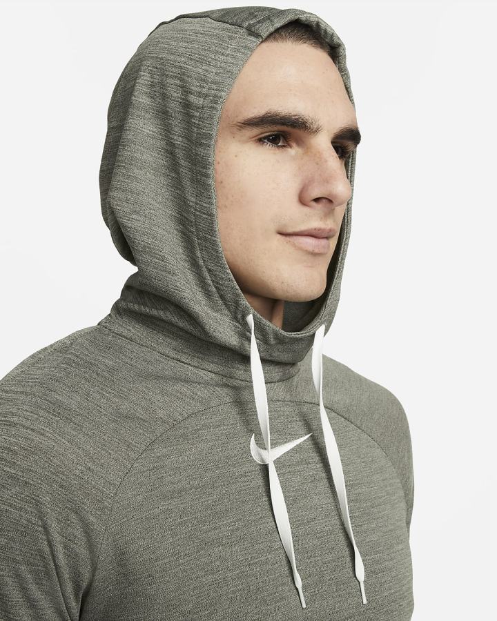 Sudadera Con Capucha Nike Dri-FIT Academy Soccer Hombre Kaki Blancas | UEXJK-3728