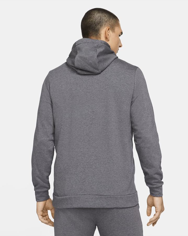 Sudadera Con Capucha Nike Dri-FIT Full-Zip Training Hombre Gris Negras | TLZFV-2165