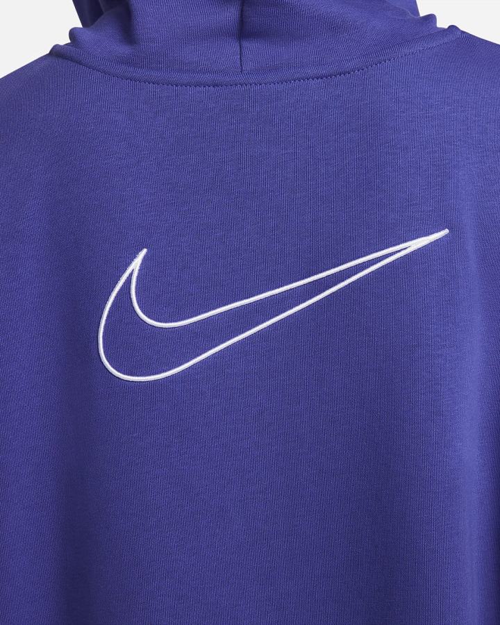 Sudadera Con Capucha Nike Dri-FIT Get Fit Estampadas Full-Zip Training (Plus Size) Mujer Blancas | QETXS-1283