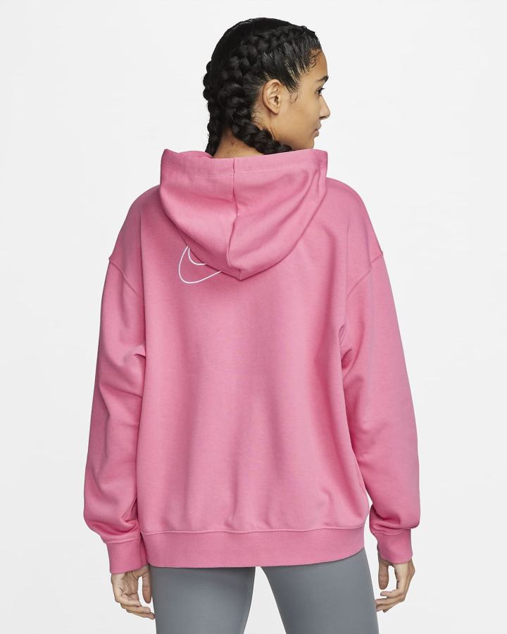 Sudadera Con Capucha Nike Dri-FIT Get Fit Estampadas Full-Zip Training (Plus Size) Mujer Blancas | UYKVT-2719