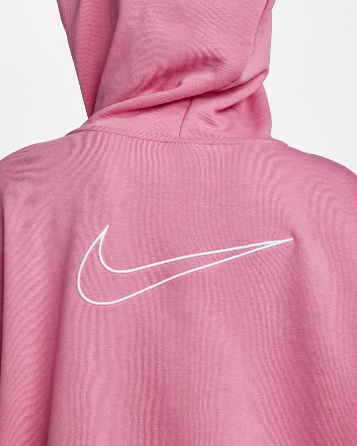Sudadera Con Capucha Nike Dri-FIT Get Fit Estampadas Full-Zip Training (Plus Size) Mujer Blancas | UYKVT-2719
