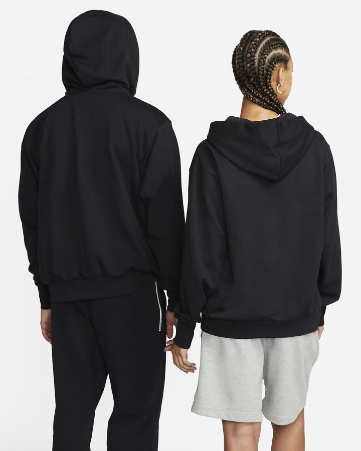 Sudadera Con Capucha Nike Dri-FIT Standard Issue Basketball Hombre Negras Blancas | CWPRA-5132