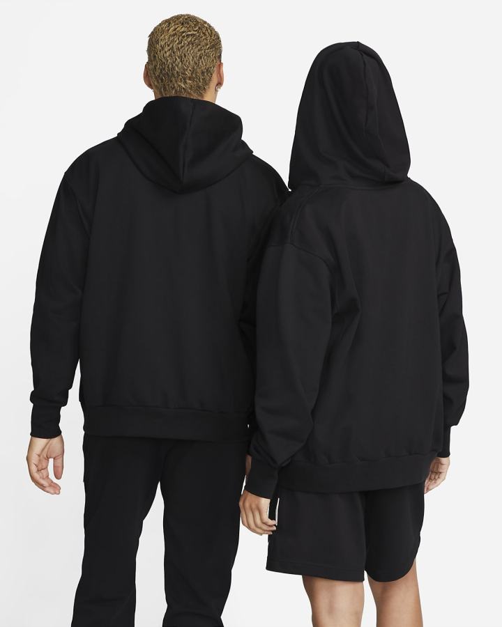Sudadera Con Capucha Nike Dri-FIT Standard Issue Full-Zip Basketball Hombre Negras Blancas | GVKMA-3897