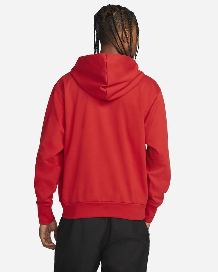 Sudadera Con Capucha Nike Dri-FIT Standard Issue Basketball Hombre Rojas Blancas | MYDQA-4056