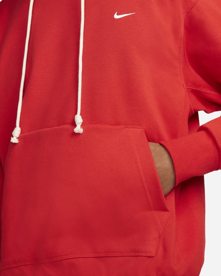 Sudadera Con Capucha Nike Dri-FIT Standard Issue Basketball Hombre Rojas Blancas | MYDQA-4056