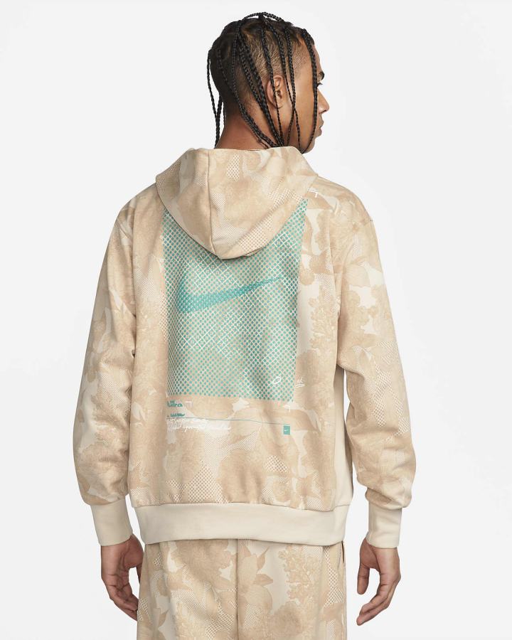 Sudadera Con Capucha Nike Dri-FIT Standard Issue Basketball Hombre Blancas | QFLPG-8956
