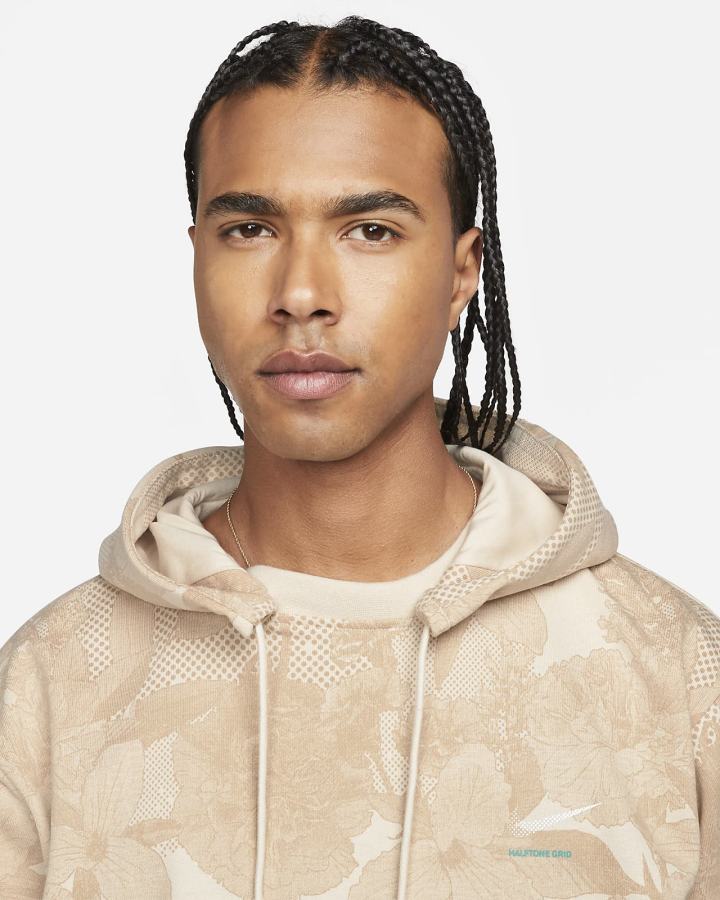 Sudadera Con Capucha Nike Dri-FIT Standard Issue Basketball Hombre Blancas | QFLPG-8956