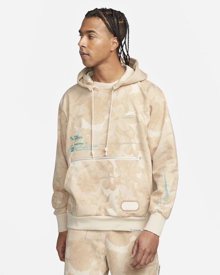 Sudadera Con Capucha Nike Dri-FIT Standard Issue Basketball Hombre Blancas | QFLPG-8956