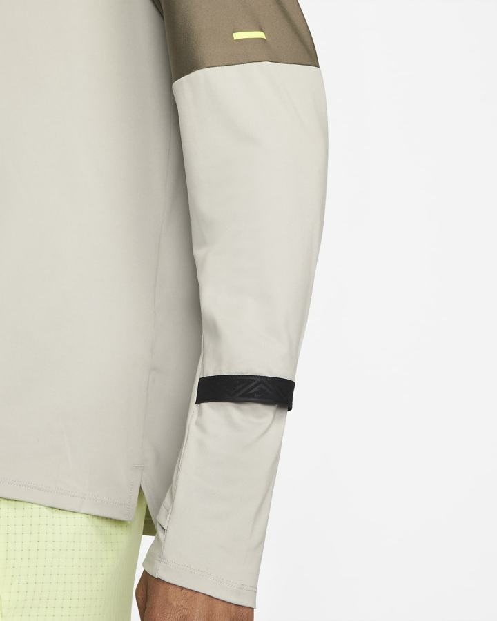 Sudadera Con Capucha Nike Dri-FIT Trail Trail Running Hombre Verde Oliva Gris | EYHKB-4382