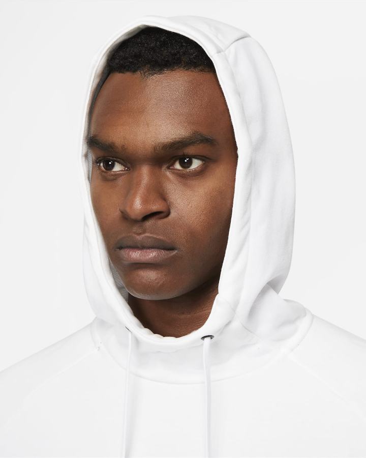 Sudadera Con Capucha Nike Dri-FIT Training Hombre Blancas Negras | DMJIN-7840