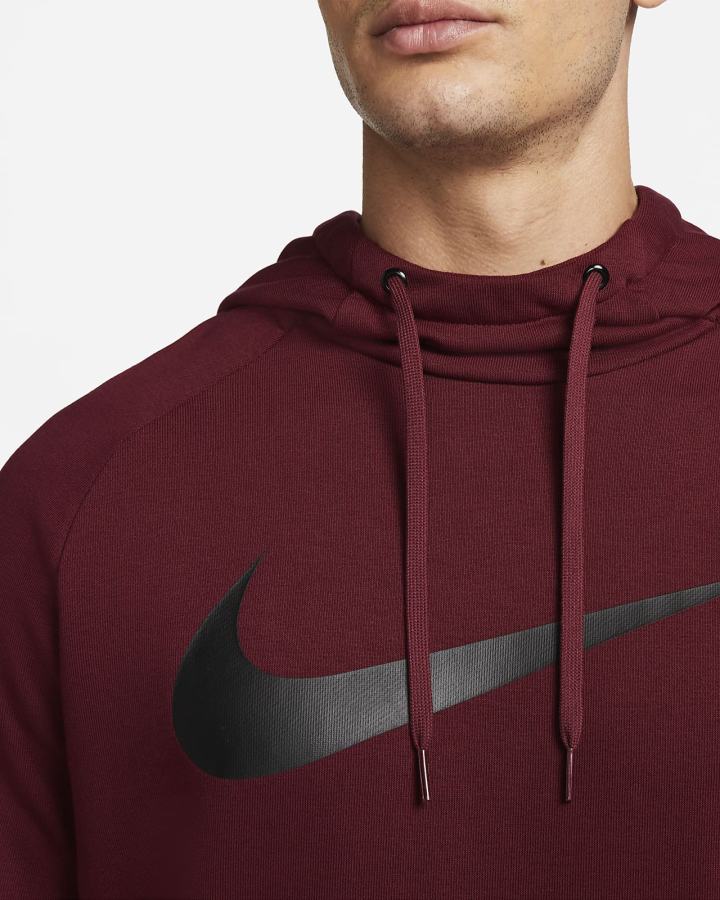 Sudadera Con Capucha Nike Dri-FIT Training Hombre Negras | OPZEN-0813