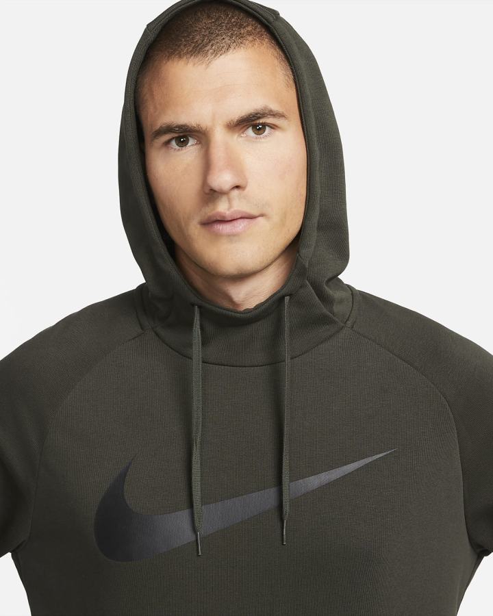Sudadera Con Capucha Nike Dri-FIT Training Hombre Negras | THNJG-8706