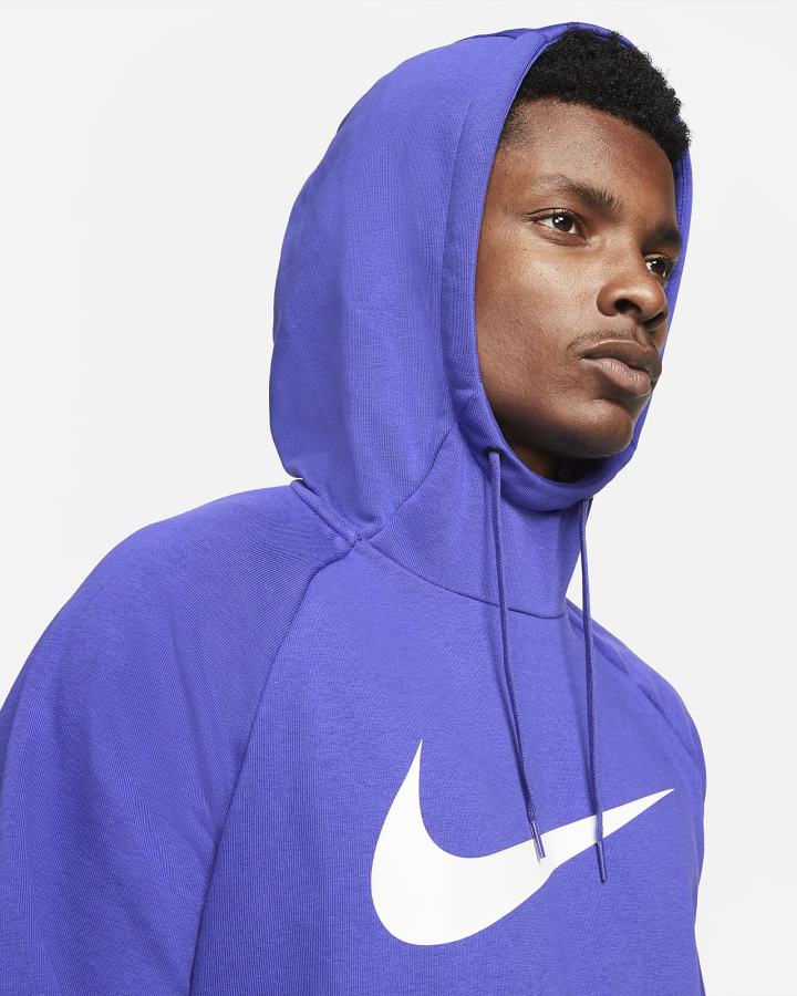 Sudadera Con Capucha Nike Dri-FIT Training Hombre Blancas | VBYEA-6325