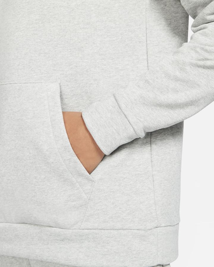 Sudadera Con Capucha Nike Dri-FIT Training Hombre Gris Oscuro Negras | YCPUZ-4657