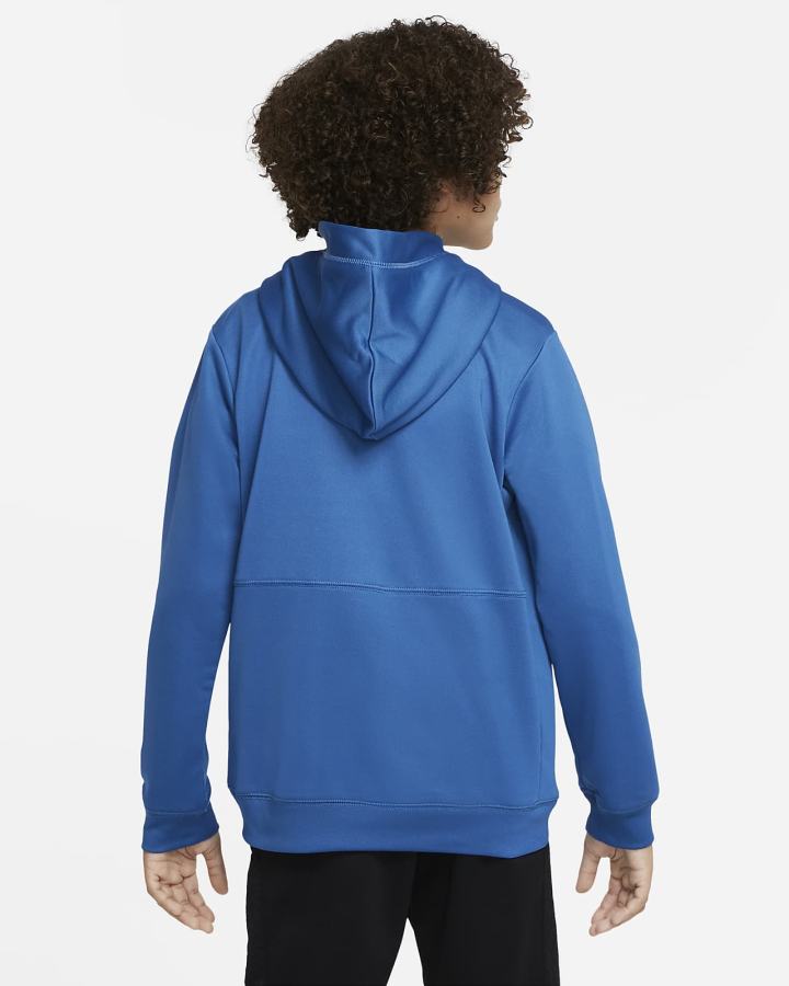 Sudadera Con Capucha Nike F.C. Kids Soccer Niña Azules Oscuro Blancas Negras | IUYTW-1206