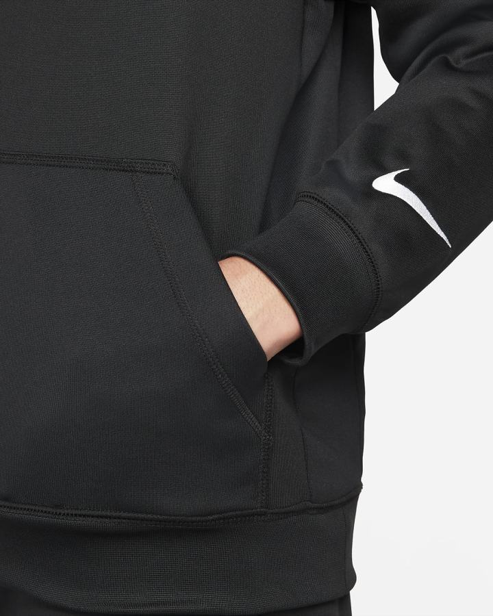 Sudadera Con Capucha Nike F.C. Soccer Hombre Negras Blancas | CSPWZ-0643