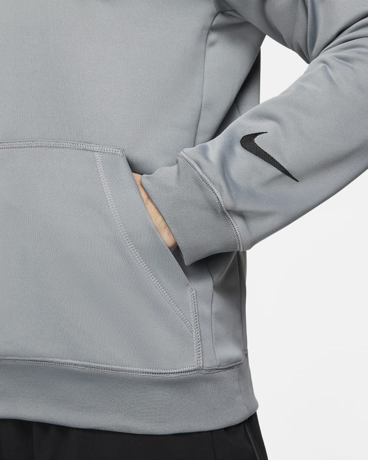 Sudadera Con Capucha Nike F.C. Soccer Hombre Gris Blancas Negras | DTXKQ-2056