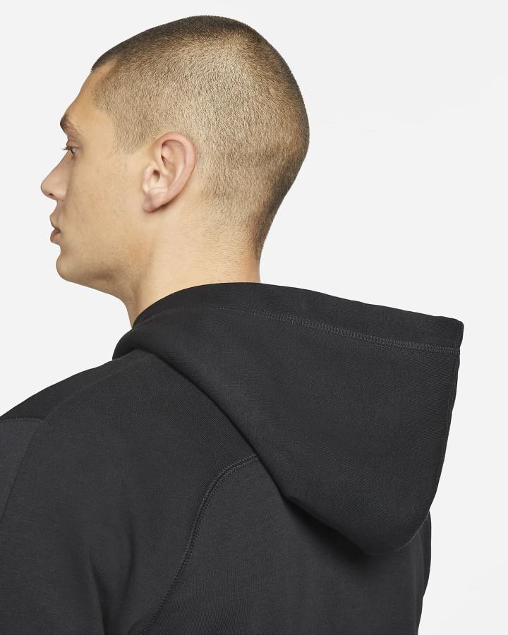 Sudadera Con Capucha Nike F.C. Tribuna Fleece Full-Zip Soccer Hombre Negras Rojas Blancas | UZLBV-0516