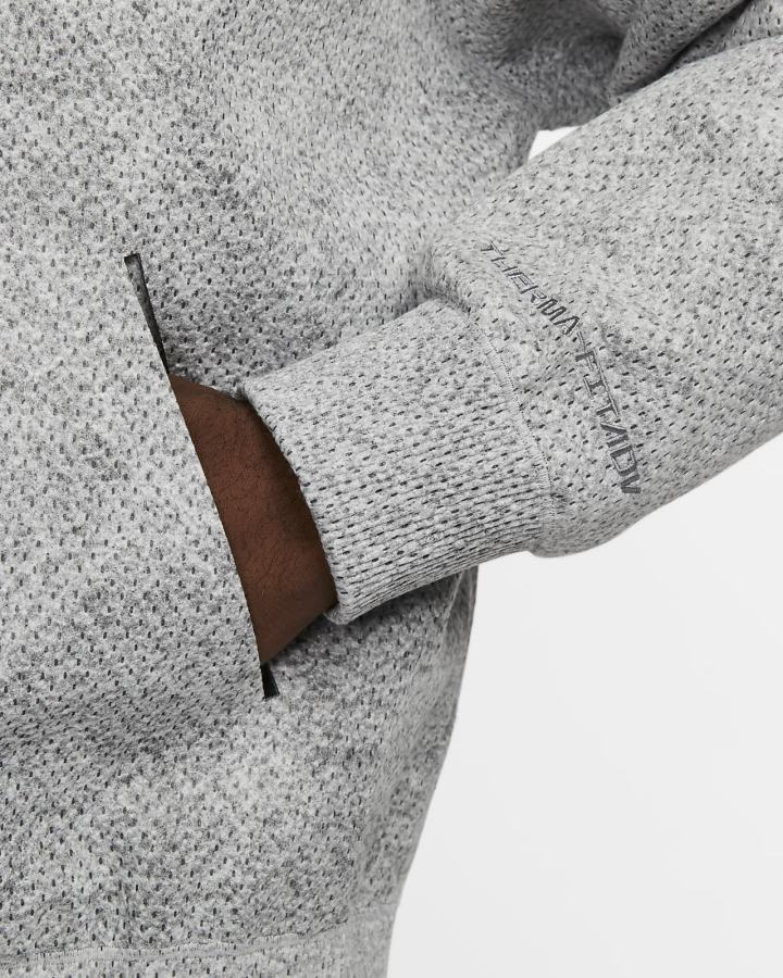 Sudadera Con Capucha Nike Forward Hombre Gris Gris Claro | LMQDZ-9210