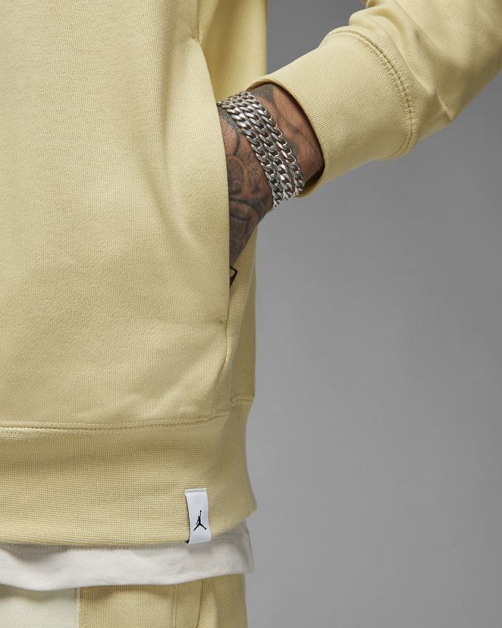 Sudadera Con Capucha Nike Jordan Dri-FIT Zion Fleece Hombre Doradas | EMOVF-4569