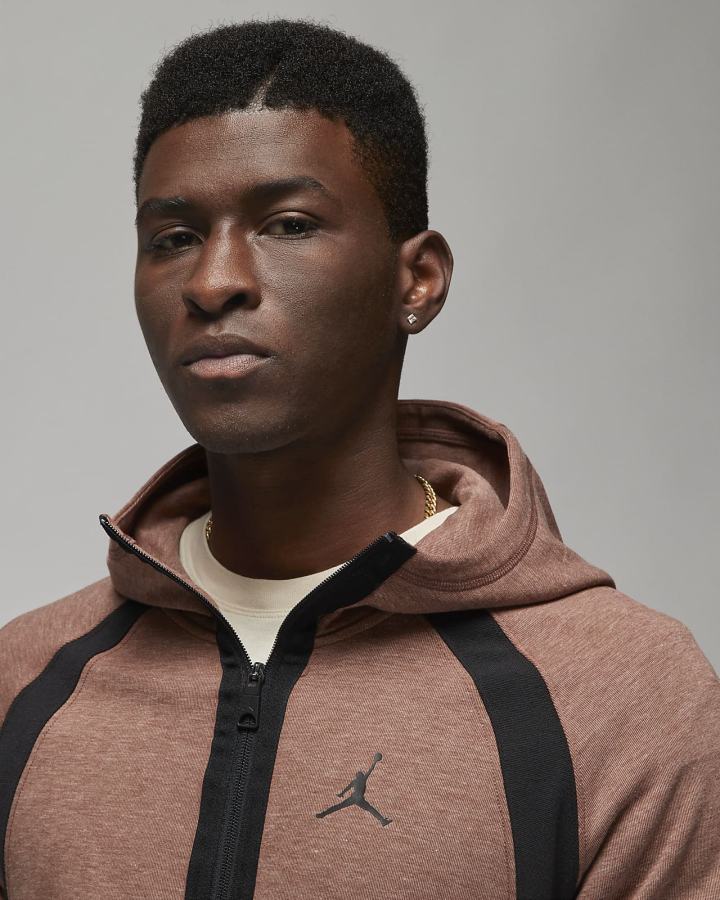 Sudadera Con Capucha Nike Jordan Dri-FIT Sport Full-Zip Hombre Negras | FOJWY-6524