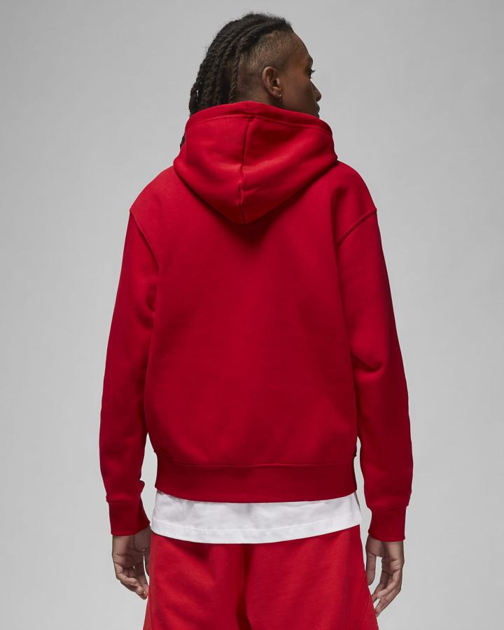 Sudadera Con Capucha Nike Jordan Essentials Full-Zip Fleece Hombre Rojas Blancas | LPHWZ-0769