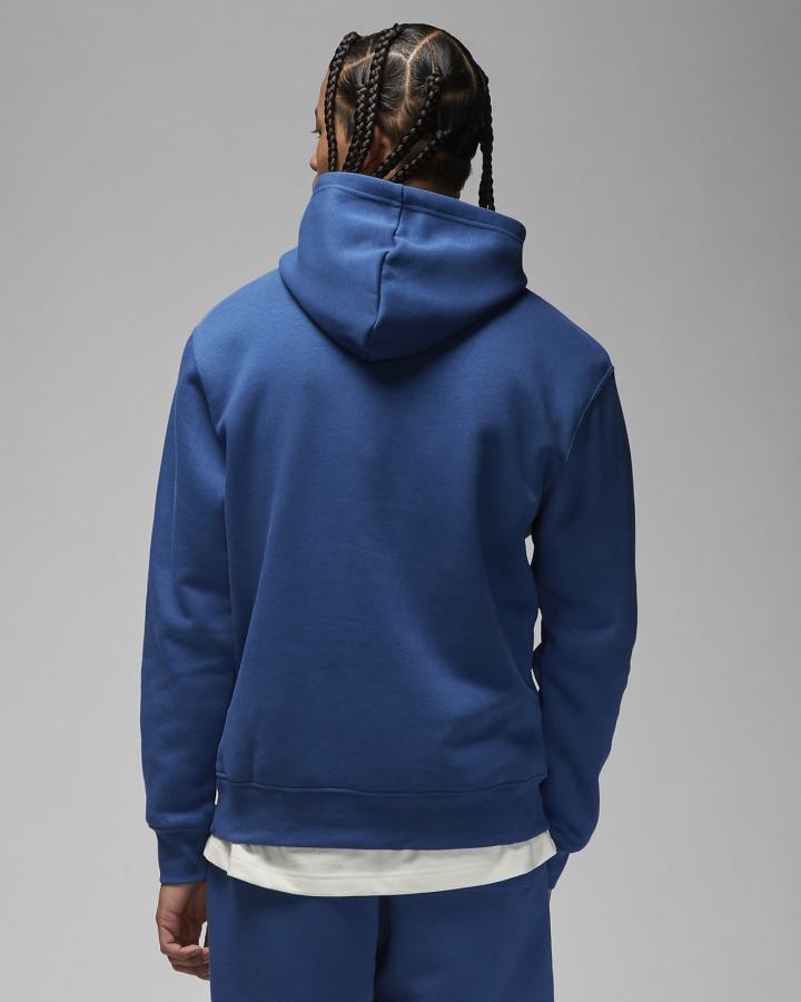 Sudadera Con Capucha Nike Jordan Essential Fleece Hombre Azules Blancas | PJVGF-6398