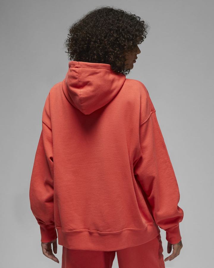 Sudadera Con Capucha Nike Jordan Flight Fleece Mujer Naranjas | AMSWQ-1067