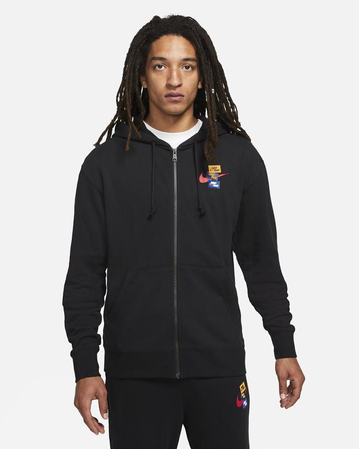 Sudadera Con Capucha Nike Jordan Jumpman Full-Zip Hombre Negras | DWLXN-9657