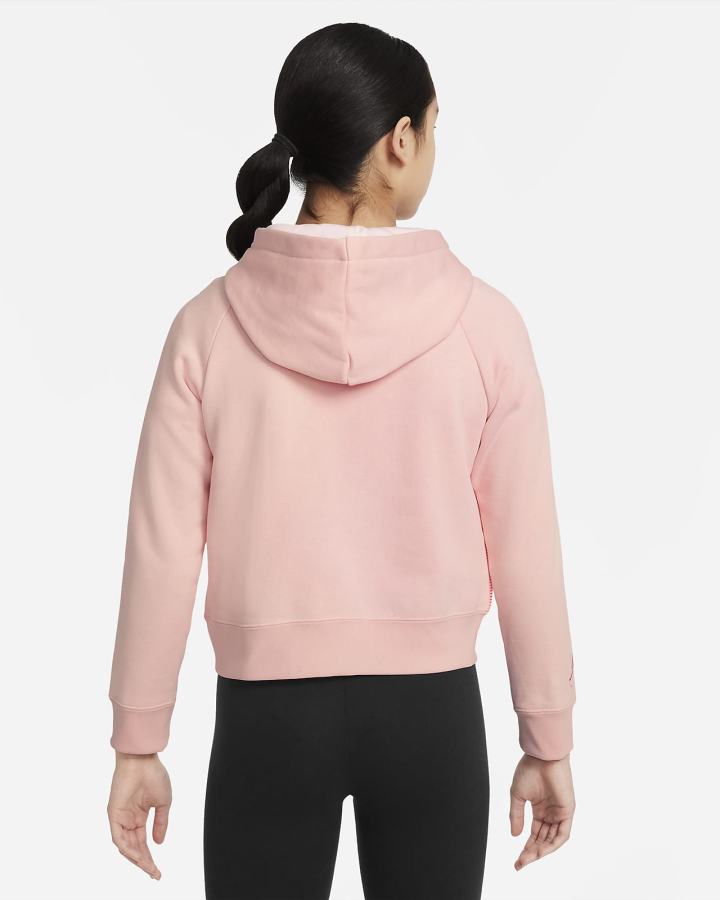 Sudadera Con Capucha Nike Jordan Jumpman Kids Full-Zip Niña Rosas | IFPAE-0863