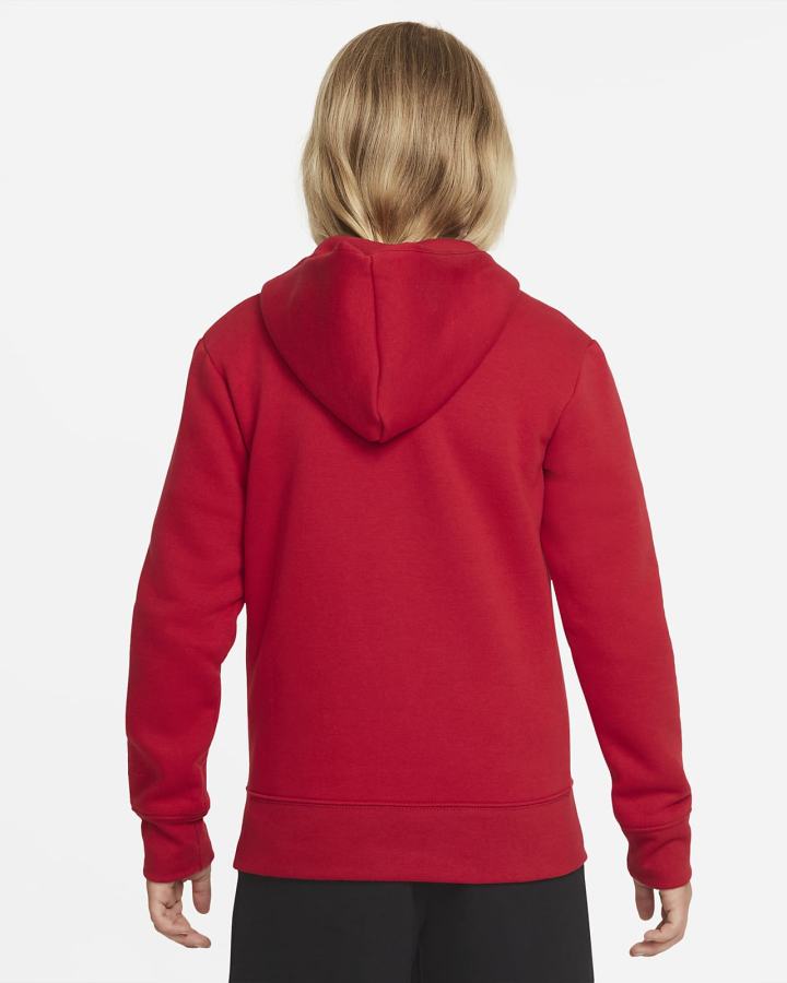 Sudadera Con Capucha Nike Jordan Kids Full-Zip Niño Rojas | ADORZ-5436