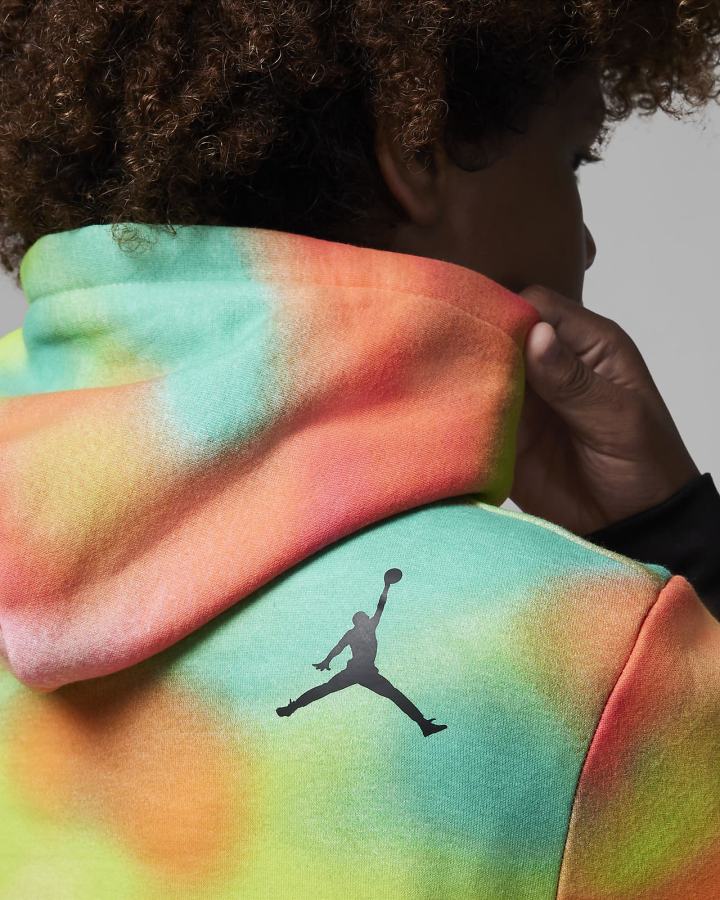 Sudadera Con Capucha Nike Jordan Kids MVP Printed Fleece Niño Multicolor | MEDZF-3485