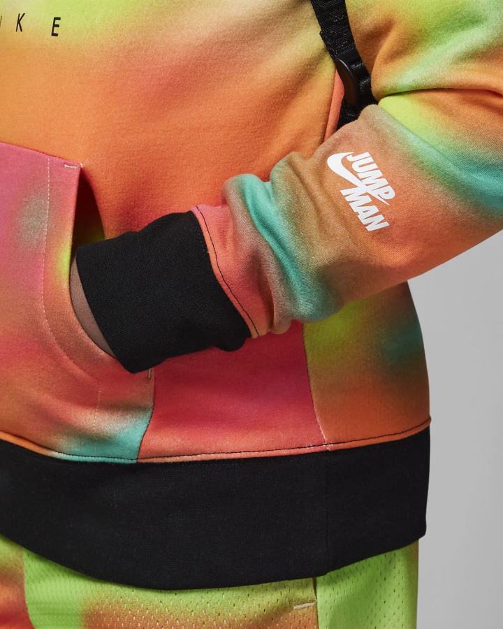 Sudadera Con Capucha Nike Jordan Kids MVP Printed Fleece Niño Multicolor | MEDZF-3485