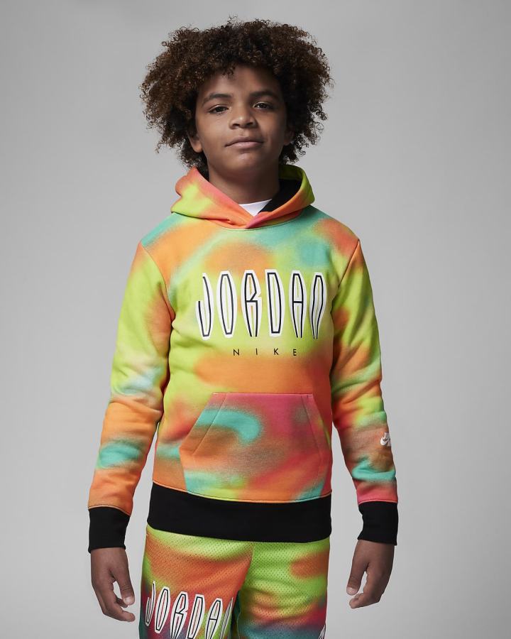 Sudadera Con Capucha Nike Jordan Kids MVP Printed Fleece Niño Multicolor | MEDZF-3485