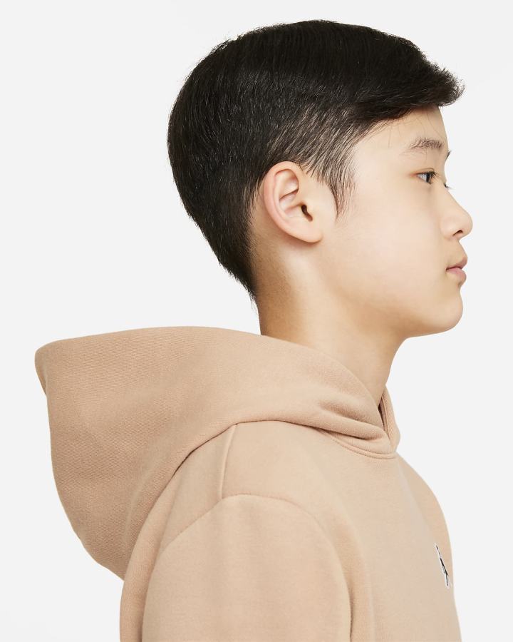 Sudadera Con Capucha Nike Jordan Kids Niño Beige | DCFUS-9602