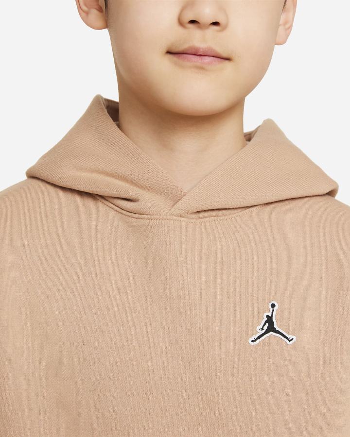Sudadera Con Capucha Nike Jordan Kids Niño Beige | DCFUS-9602
