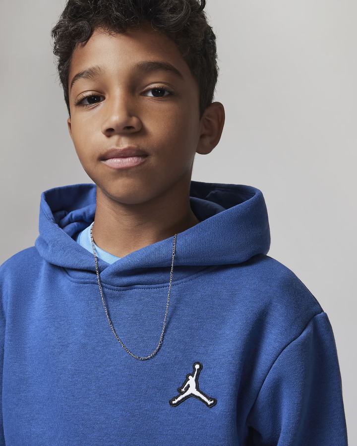 Sudadera Con Capucha Nike Jordan Kids Niño Azules | DFBYV-2381