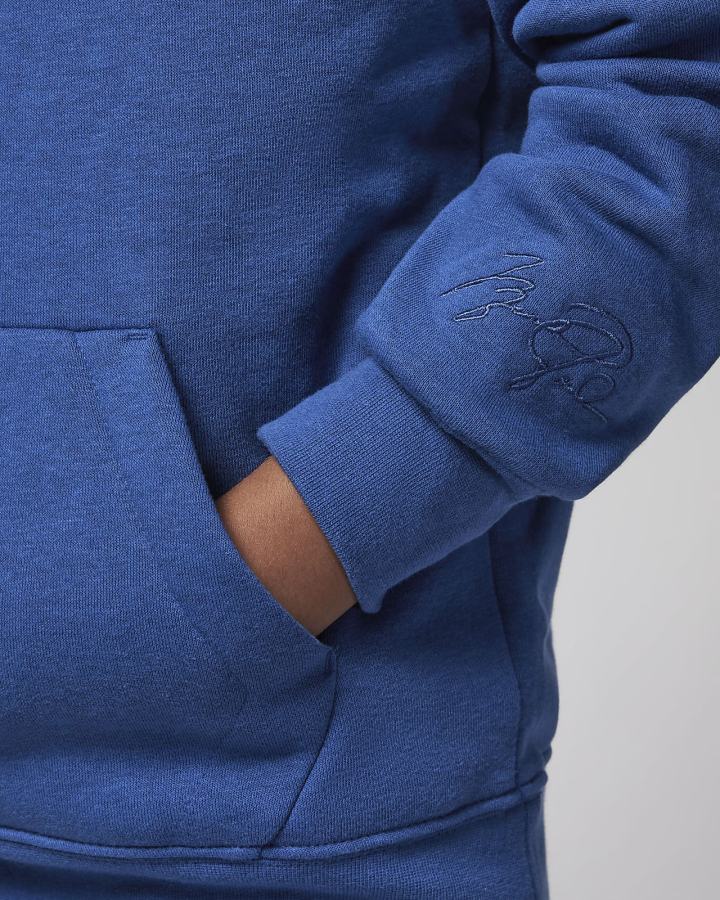 Sudadera Con Capucha Nike Jordan Kids Niño Azules | DFBYV-2381