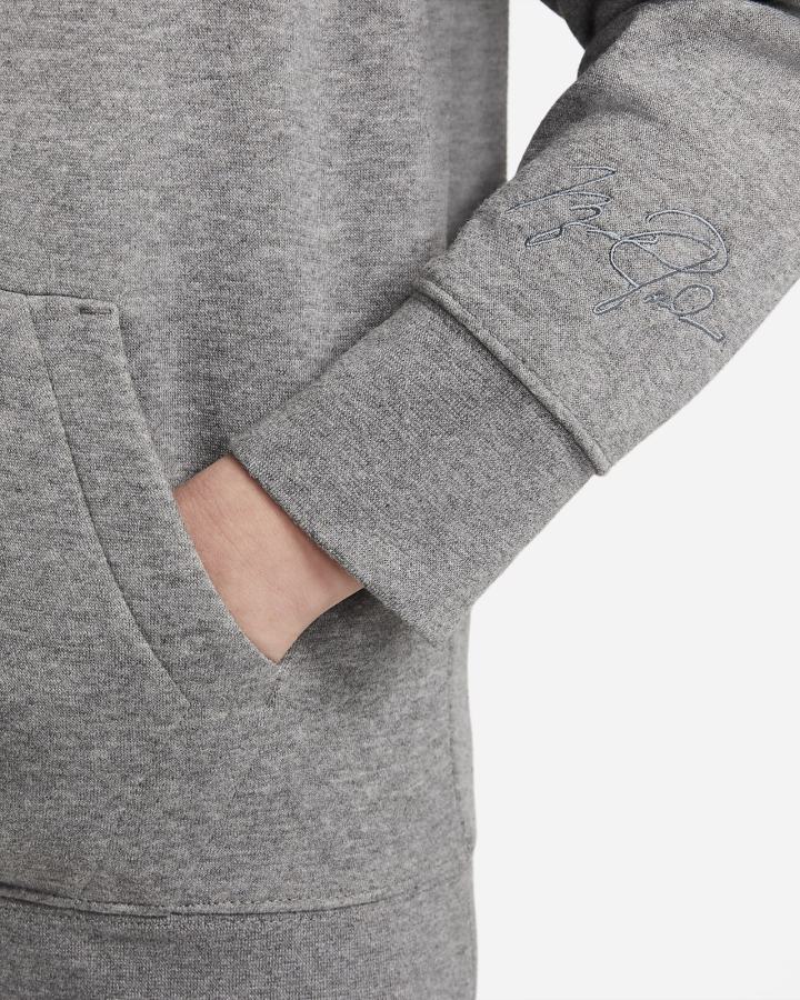 Sudadera Con Capucha Nike Jordan Kids Niño Gris Oscuro | LFBKV-0274
