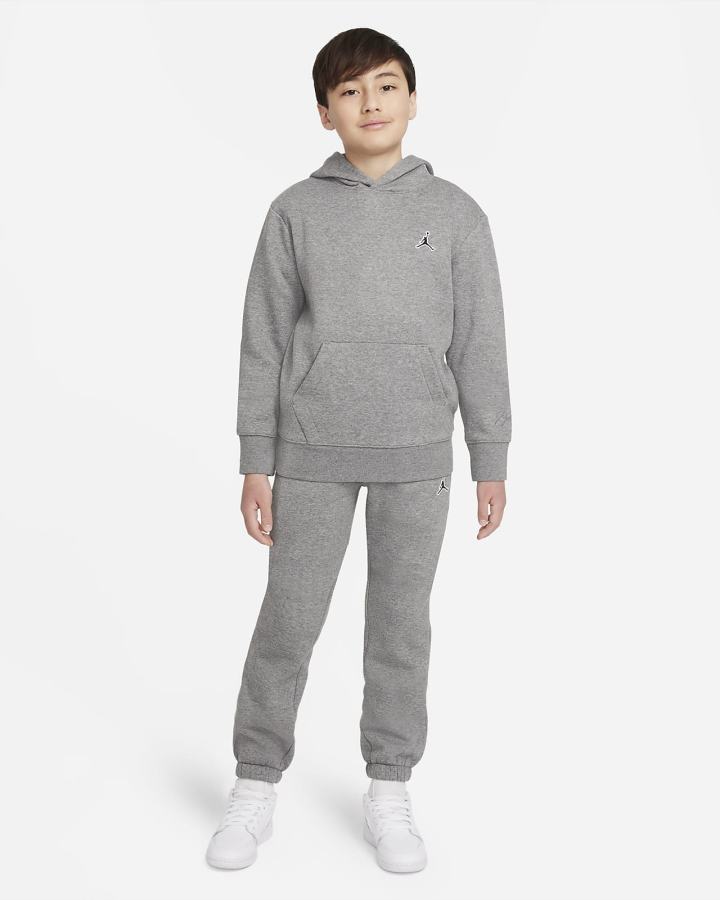 Sudadera Con Capucha Nike Jordan Kids Niño Gris Oscuro | LFBKV-0274