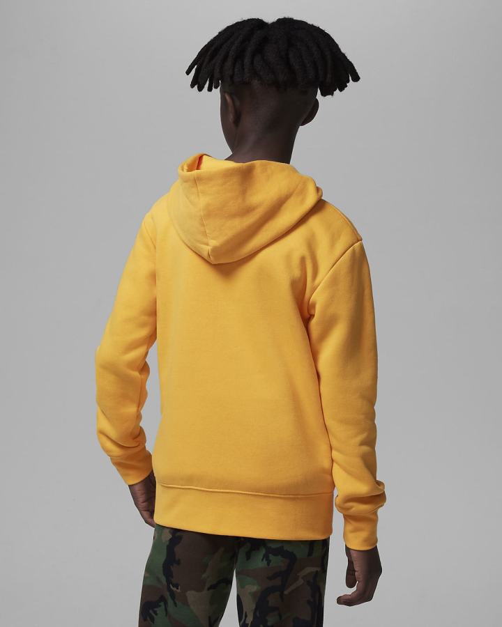 Sudadera Con Capucha Nike Jordan Kids Niño Amarillo | LQBGH-0126