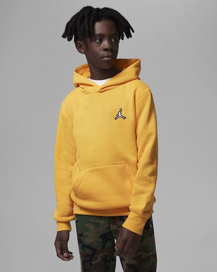 Sudadera Con Capucha Nike Jordan Kids Niño Amarillo | LQBGH-0126