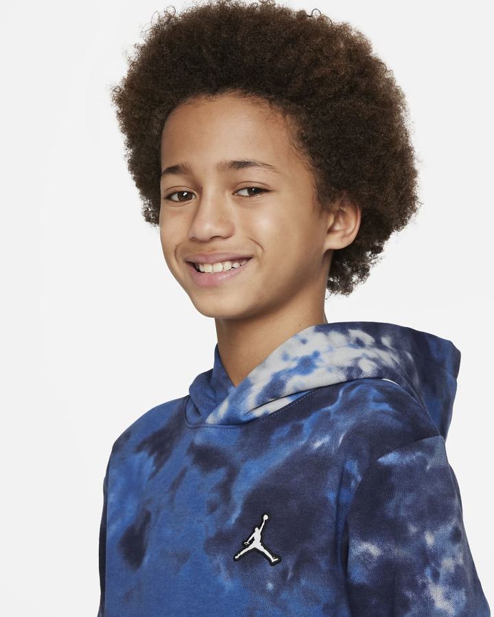 Sudadera Con Capucha Nike Jordan Kids Niño Azules Oscuro | SNOYA-9867