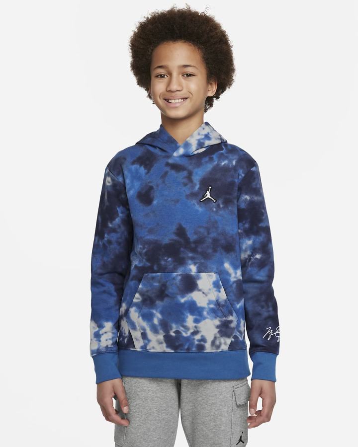 Sudadera Con Capucha Nike Jordan Kids Niño Azules Oscuro | SNOYA-9867