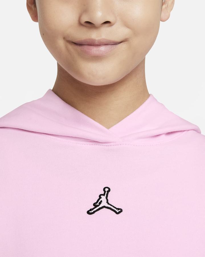 Sudadera Con Capucha Nike Jordan Kids Niña Rosas | WZFSX-6504