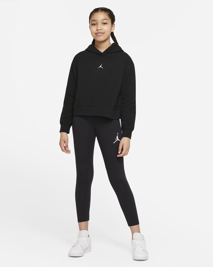 Sudadera Con Capucha Nike Jordan Kids Niña Rosas | WZFSX-6504